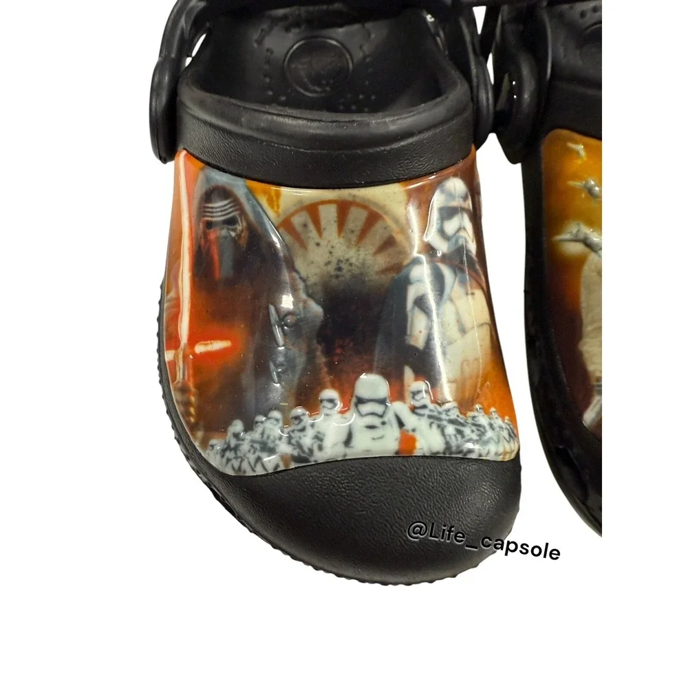 Size C4-5C Crocs STAR WARS Clog Disney Croslite Slip-On Clog Kids 202172-90H NWT